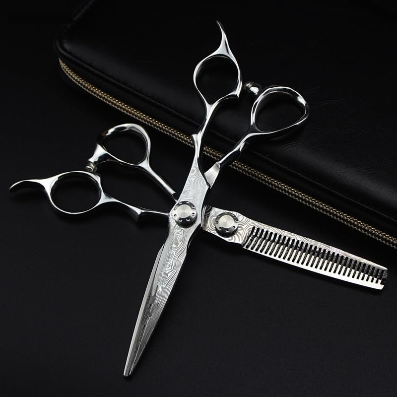 6-Inch Damascus Hair Cutting Scissors