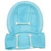 HANABASS Baby Bath Seat with Blue Polyester Support Mesh, Easy to Remove and Dry view 1