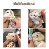 LIXSAZSE Anti-Bite Cat Grooming Wrap, Adjustable, 55 × 55 cm view 4