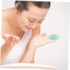 Healvian 6-Piece Silicone Facial Cleansing Brush Set, Deep Cleansing and Exfoliating, Blue, Pink and Black view 4