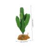 GRIRIW Artificial Reptile Plant with Base view 2