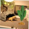 GRIRIW Artificial Reptile Plant with Base view 4
