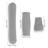 VALICLUD Non-Slip Rubber Grip and Underarm Pads for Crutches and Walking Sticks view 2