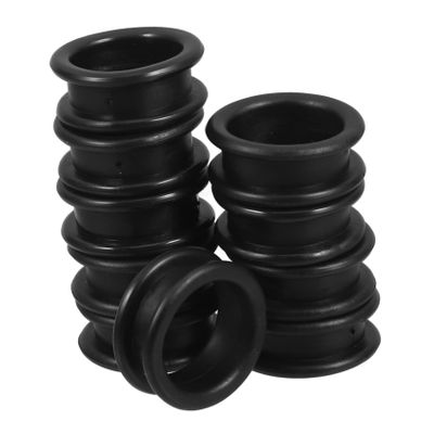 DINHEAROM Silicone Scissor Finger Rings - 10 Pack