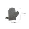 Felt Sauna Gloves, 4-Pack, Heat-Insulating with Small Hanger view 2