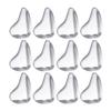 Beaupretty 12-Piece Transparent Silicone Corner Guards, Self-Adhesive Edge Protection for Tables, Thick Durable Bumpers for Child Safety, Suitable for Wood and Glass Furniture view 1
