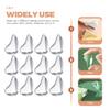 Beaupretty 12-Piece Transparent Silicone Corner Guards, Self-Adhesive Edge Protection for Tables, Thick Durable Bumpers for Child Safety, Suitable for Wood and Glass Furniture view 4