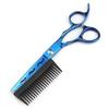 6-Inch Professional 440C Steel Hair Cutting Scissors with Comb view 1