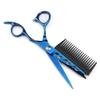 6-Inch Professional 440C Steel Hair Cutting Scissors with Comb view 2