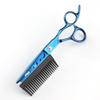 6-Inch Professional 440C Steel Hair Cutting Scissors with Comb view 3