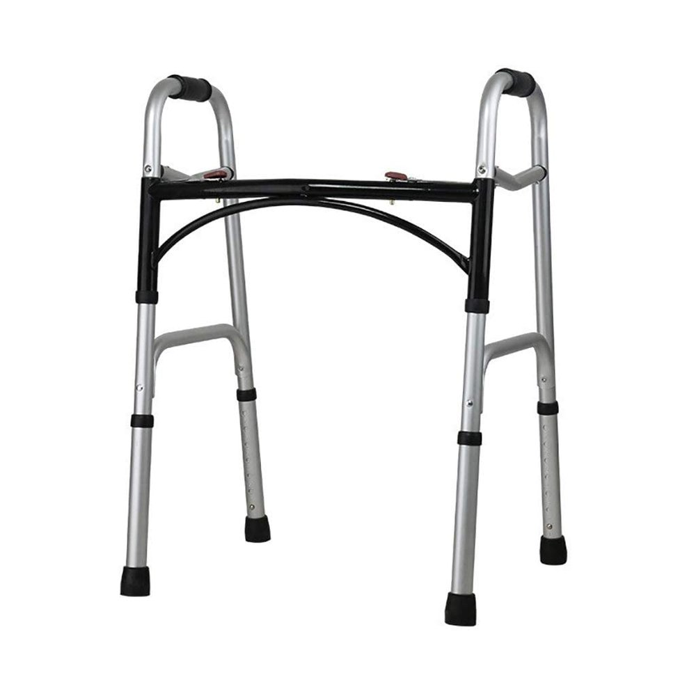 Foldable Aluminum Rollator Walker for Seniors, 100 kg Capacity, 3.5 kg, 52 x 47 x 73 cm