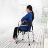 Foldable Aluminum Rollator Walker for Seniors, 100 kg Capacity, 3.5 kg, 52 x 47 x 73 cm view 4