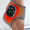 Heated Ankle Wrap | Foot Revive Electric Massager with LCD Display | 5 Heat Settings, 3 Vibration Modes view 3