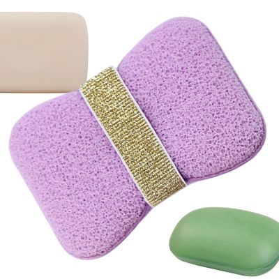 Body Wash Sponge and Foaming Back Scrubber