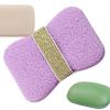 Body Wash Sponge and Foaming Back Scrubber view 1