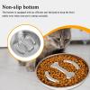 Slow-Feeder Stainless Steel Dog Bowl with Non-Slip Base view 2