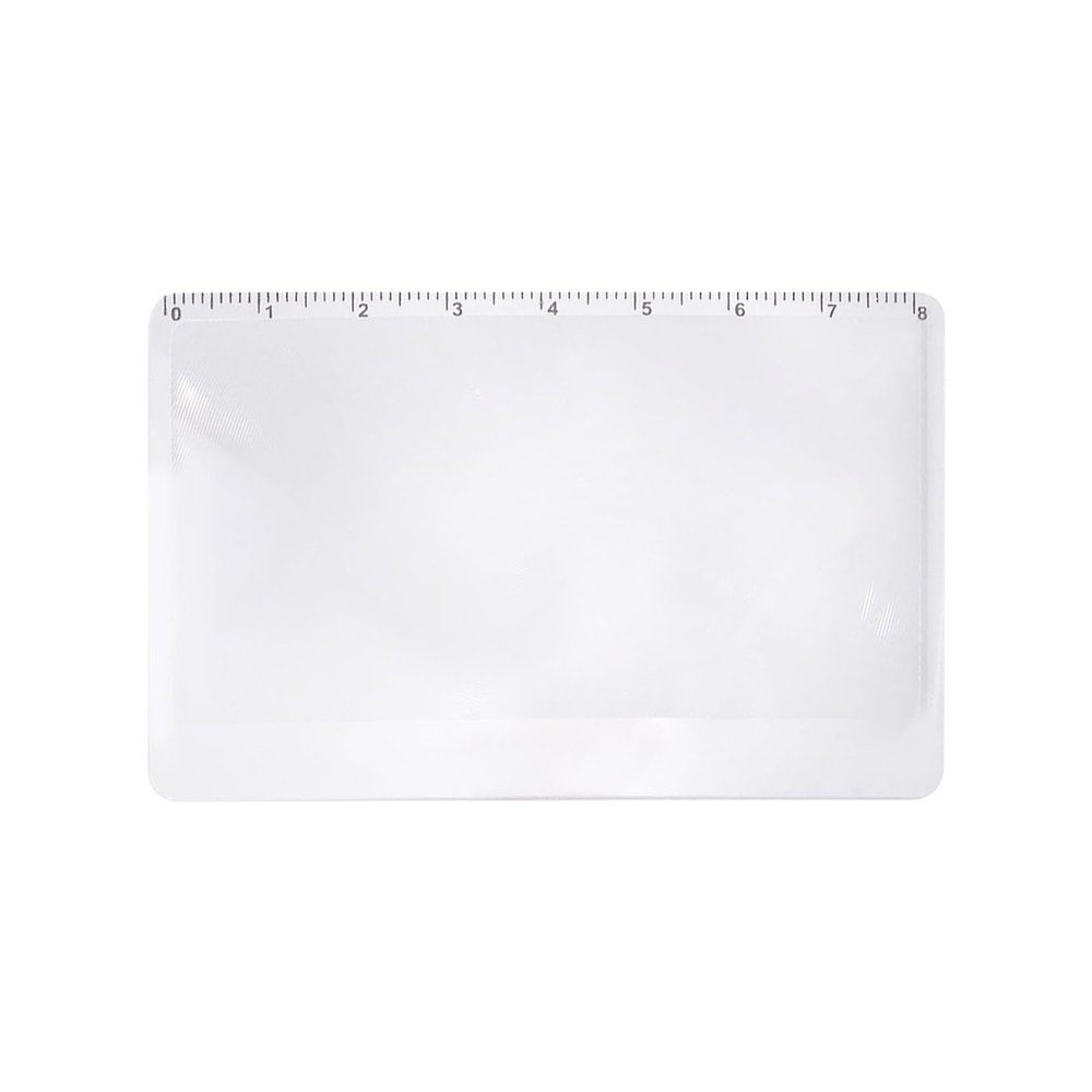 Credit Card Magnifier with 3x Fire-Starting Lens