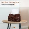 Cute Tissue Box Holder, Chocolate Design, 2 Pieces view 2