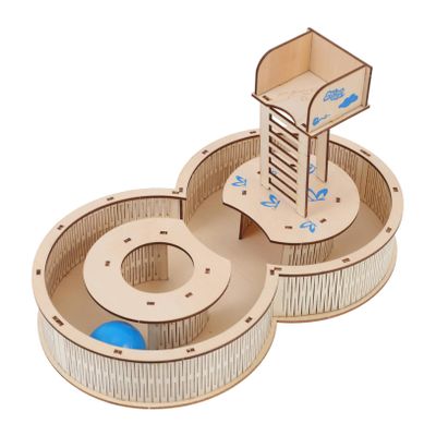 Abaodam Hamster Maze and Activity Toy with Rest Platform
