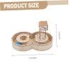 Abaodam Hamster Maze and Activity Toy with Rest Platform view 2