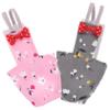 TOYANDONA 2-Pack Washable Bird Diapers for Parrots and Cockatiels view 1