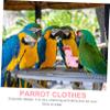 TOYANDONA 2-Pack Washable Bird Diapers for Parrots and Cockatiels view 4