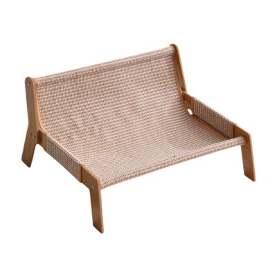 Fzaqwen Cat Scratching Post and Lounge 52x44x29cm, Jute Cushion