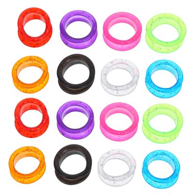 ARTSEWPLY 16-Piece Silicone Scissor Finger Protection Rings