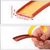 3 m Self-Adhesive U-Shaped TPE Edge Guard, Khaki, 32 mm view 4