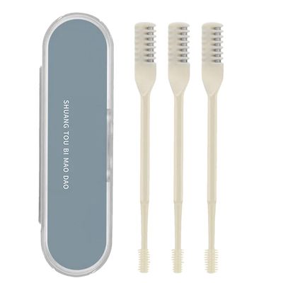 Manual Nose Hair Trimmer with Double-Head Design