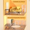 MNBVH Indoor Dog Playpen for Small and Medium Pets view 4