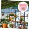 Pink Woven Cotton Rope Basket for Decorative Storage of Small Items view 3