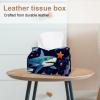 Tissue Box Cover, Decorative Tissue Holder for Bathroom, Office, Bedroom, Dresser, Vanity, Nightstand, Car and Desk, 2-Pack view 2