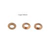 100 T-Shaped Copper Washers for Titanium Eyeglasses view 2