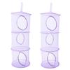 LOPUNER 2-Pack Stuffed Animal Storage Nets, Foldable Hanging Toy Organizer view 1