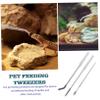 Yardwe 1-Set Reptile Feeding Tongs, Ergonomic Feeding Tools for Precise Food Placement view 3