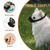 Dog Muzzle for Small Breeds, Adjustable Nylon Muzzle view 4