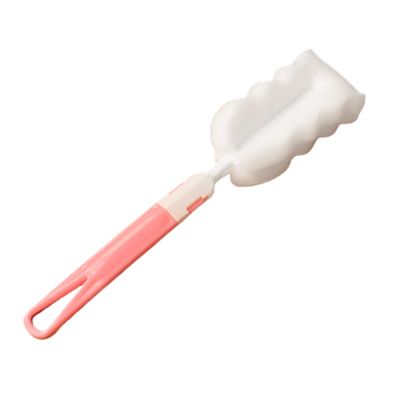4-Piece Bottle Brush Set, 27 cm Long Handle, Soft Head, for Baby Bottles, Cups, Kettles, Glasses and Wine Glasses