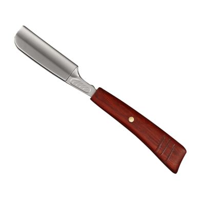Veemoon Vintage Manual Beard Razor with Wooden Handle