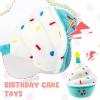 Cat Birthday Photo Prop Set, 4-Piece, Blue view 3