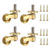 SBZIOJHDR 360° Swivel Furniture Casters, 4-Pack view 1