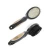 Rosewood Double-Sided Dog Brush Size L view 1