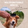Rosewood Double-Sided Dog Brush Size L view 2