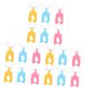 BESTYASH 18-Piece U-Shaped Silicone Toothbrush Set for Babies and Toddlers view 1