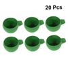 Sosoport Round Bird Feeding Bowls - 20 Pack view 3
