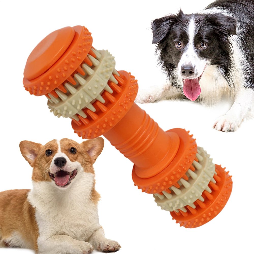 Interactive Dog Chew Toy for Intensive Chewers