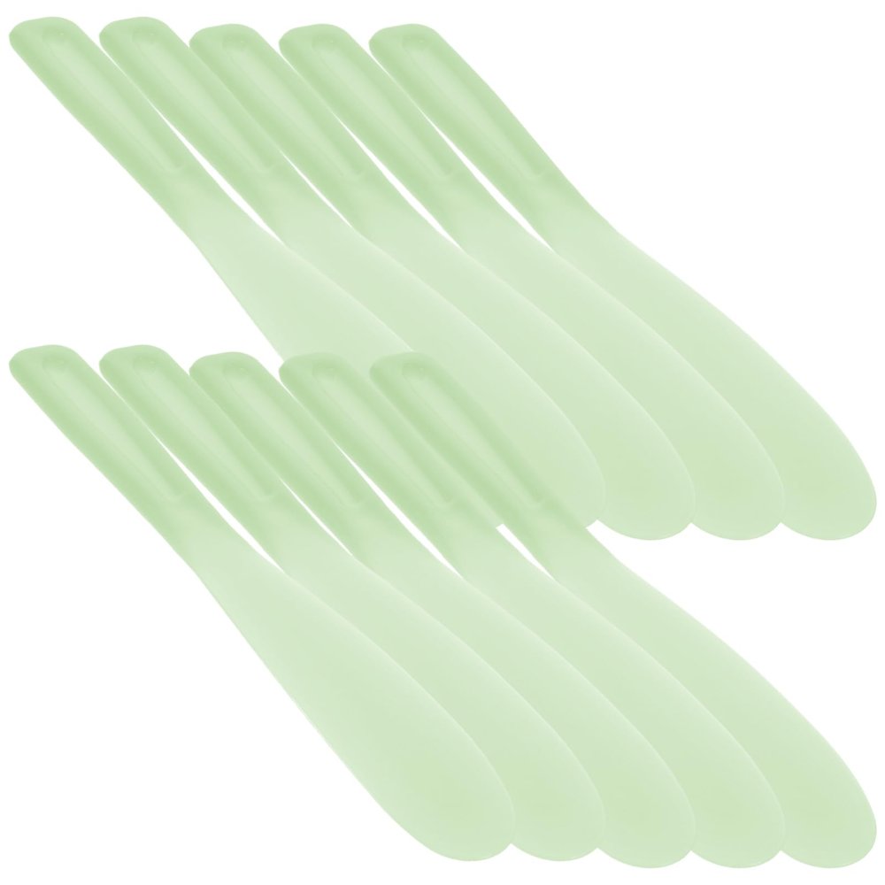 Homoyoyo 10-Piece Silicone Makeup Mixing Spatula Set