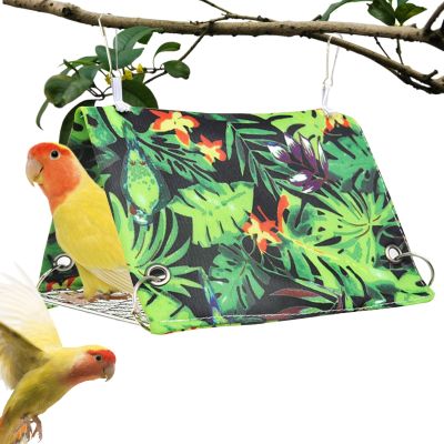 Bird Hammock - Cockatiel Nest with Perch