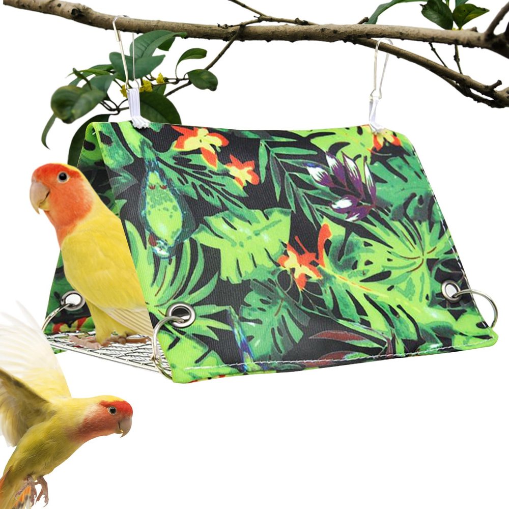 Bird Hammock - Cockatiel Nest with Perch