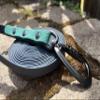 Dog Leash, Waterproof Long/Tracking Line, Petroleum Blue/Hunter Green, Custom Length, Safety Carabiner (3.00 m Without Hand Loop) view 3